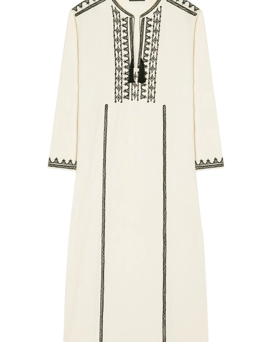 Cheap embroidered cotton-blend dress Women Alanui Akasha 0717